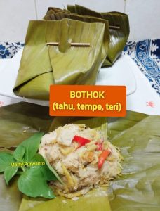 raw food - Bothok recipe - raw food