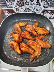 chicken wings school lunch recipe - chicken wings
